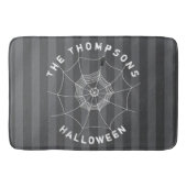 Spooky Spider in Spider Web Badmat (Voorkant)