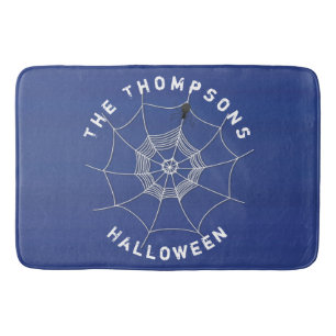 Spooky Spider in Spider Web Badmat