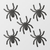 Spooky Spider Window Clings - Groot Raamsticker (Vel)