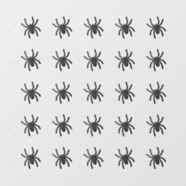 Spooky Spider Window Clings - Medium Raamsticker
