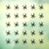 Spooky Spider Window Clings - Medium Raamsticker (Vel 3)