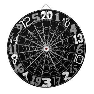 Spooky Spiderweb Halloween Dartbord