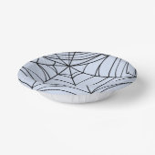 Spooky Spiderwebs Creepy Halloween Party Papieren Kommen (Gebogen)