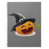 Spooky Spiral: Halloween Memories Notitieboek (Voorkant)