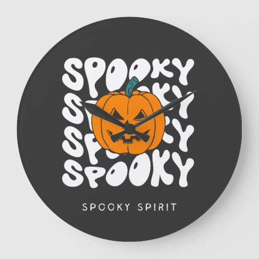 Spooky Spirit Grote Klok (Voorkant)