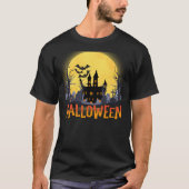 Spooky Spirit: Halloween T-shirt (Voorkant)