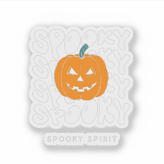 Spooky Spirit Sticker (Voorkant)