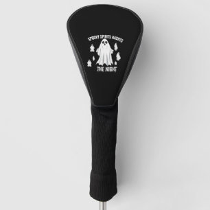 Spooky Spirits Volgen de Nacht- Halloween T-shirt Golfheadcover