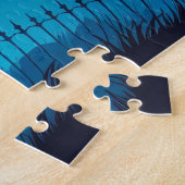 Spooky spookhuis na donker legpuzzel (Zijkant)