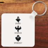 Spooky spookier spookiest ghost sleutelhanger (Achterkant)