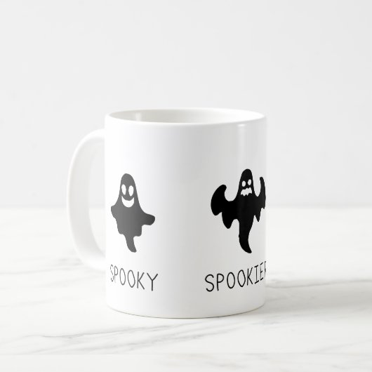 Spooky Spookier Spookiest Koffiemok (Voorkant links)