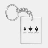 Spooky Spookier Spookiest Sleutelhanger (Voorkant Links)