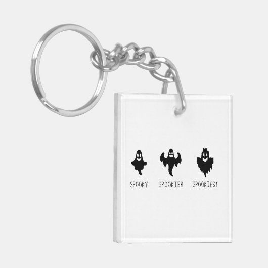 Spooky Spookier Spookiest Sleutelhanger (Voorkant Links)