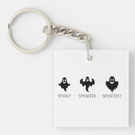 Spooky Spookier Spookiest Sleutelhanger