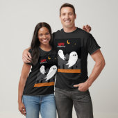 Spooky spookstad halloween cartoon t-shirt (Unisex)