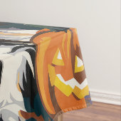 Spooky Springer Spaniel Halloween Witch Pumpkin Tafelkleed (Voorbeeld)