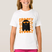 Spooky Sprinkles: Kinder Halloween T-Shirt (Voorkant)