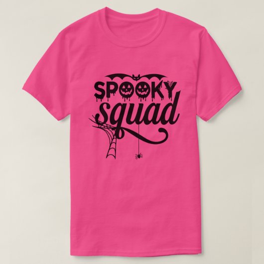 Spooky squad01 t-shirt (Design voorkant)