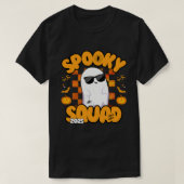 Spooky Squad 2025 - Cool Ghost Halloween Party T-shirt (Design voorkant)