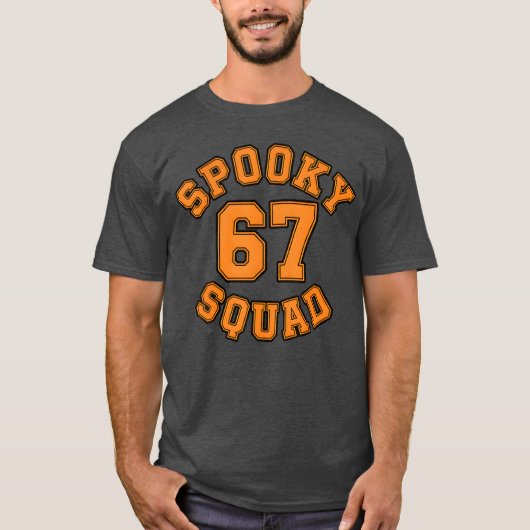 Spooky Squad 67 Halloween 67 Haunted By 67 - class T-shirt (Voorkant)