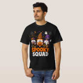 Spooky Squad Halloween Kabouter T-shirt (Voorkant volledig)