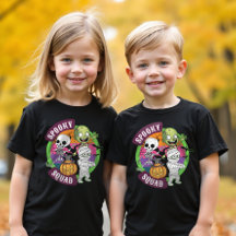 Spooky Squad Halloween Monster Cartoon Modern Kind