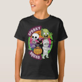 Spooky Squad Halloween Monster Cartoon Modern Kind T-shirt (Voorkant)
