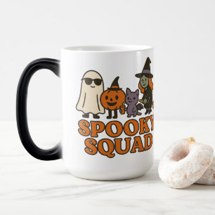 Spooky Squad Mooie Spookachtige Heks Pompoen Kat D Magische Mok