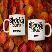 Spooky Squad Naam Halloween Mok voor Vrienden