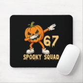 Spooky Squad Pompoen 67 Halloween Meme 6 7 Nummers Muismat (Met muis)