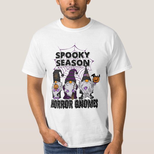 Spooky Squad Shirt| Gnomen Halloween T-shirt (Voorkant)