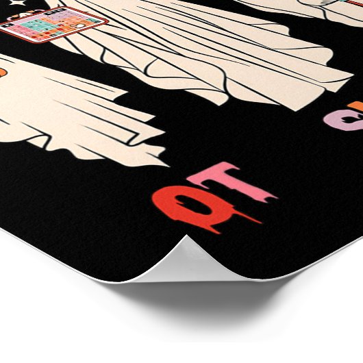 Spooky Squad Slp Out PT Ghost Ergotherapie Poster (Hoek)