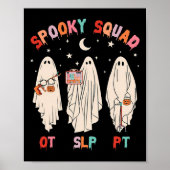 Spooky Squad Slp Out PT Ghost Ergotherapie Poster (Voorkant)