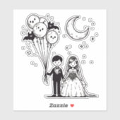 Spooky Stelletje Sticker (Vel)