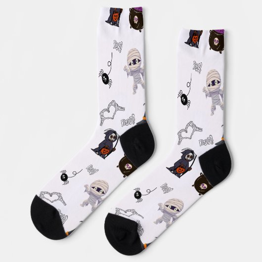 Spooky Steps: Halloween Sokken (Links)