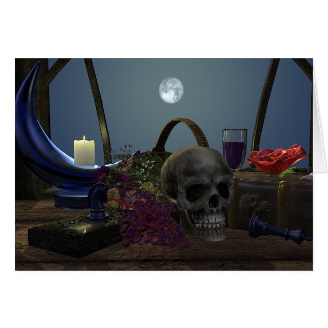 Spooky Stilleven in Moonlight (Voorkant Horizontaal)