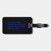 Spooky Stilleven in Moonlight Bagagelabel (Achterkant horizontaal)