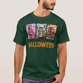 Spooky Summer Skeleton Just Waiting For Halloween  T-shirt (Voorkant)