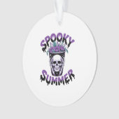 Spooky Summer Skeletonsummerween Ornament (voorkant)