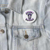 Spooky Summer Skeletonsummerween Ronde Button 5,7 Cm (In situ)