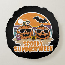 Spooky Summerween - pompoenen op het strand