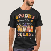 Spooky Swaddle Squad Bevalling en Verloskunde Hall T-shirt (Voorkant)