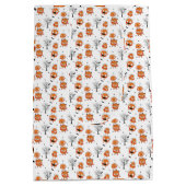 Spooky Sweet Baby Bat Gift Bag Halloween Christmas Medium Cadeauzakje (Achterkant)