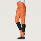 Spooky Sweet- Candy Corn Two-Toned Leggings (Links)