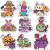 Spooky & Sweet: Halloween-stickerverzameling Sticker (Voorkant)