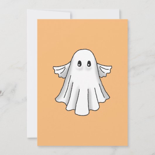 Spooky & Sweet Halloween Verjaardag uitnodiging (Achterkant)