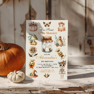 Spooky Sweet ONE Celebration Kaart