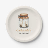 Spooky Sweet ONE Celebration Papieren Bordje (Voorkant)