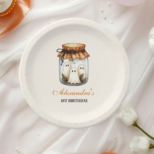 Spooky Sweet ONE Celebration Papieren Bordje