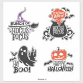 Spooky & Sweet Phrase and Icon Collection Sticker (Vel)